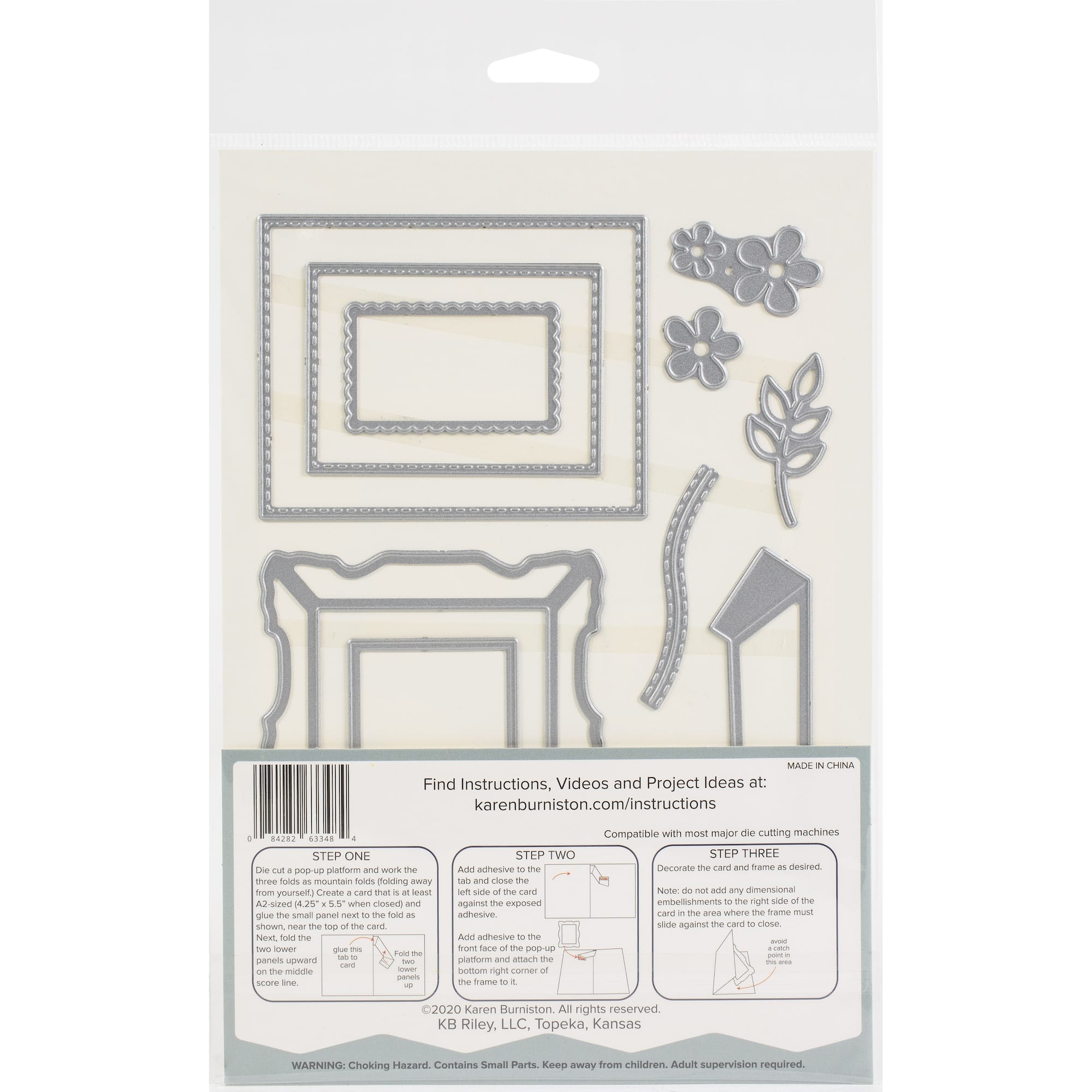 Karen Burniston Dies-Flip Frame Pop-Up